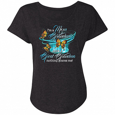 Ladies Triblend Dolman Sleeve