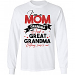 I'm A Mom Grandma, White, Long Sleeve I'm A Mom Grandma, White, Long Sleeve