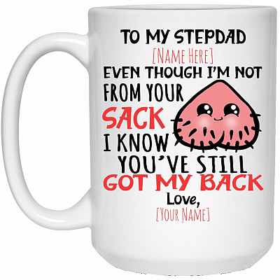 15 oz. White Mug
