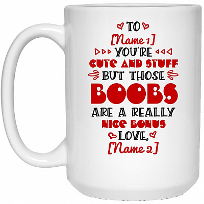 15 oz. White Mug