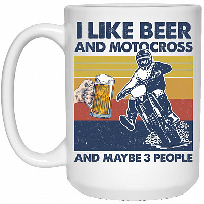 15 oz. White Mug