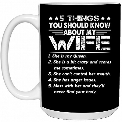 15 oz. White Mug