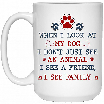 15 oz. White Mug