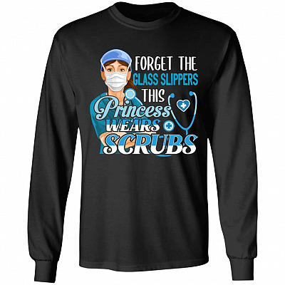 Forget The Glass Slippers This Hoodie, Black, Long Sleeve