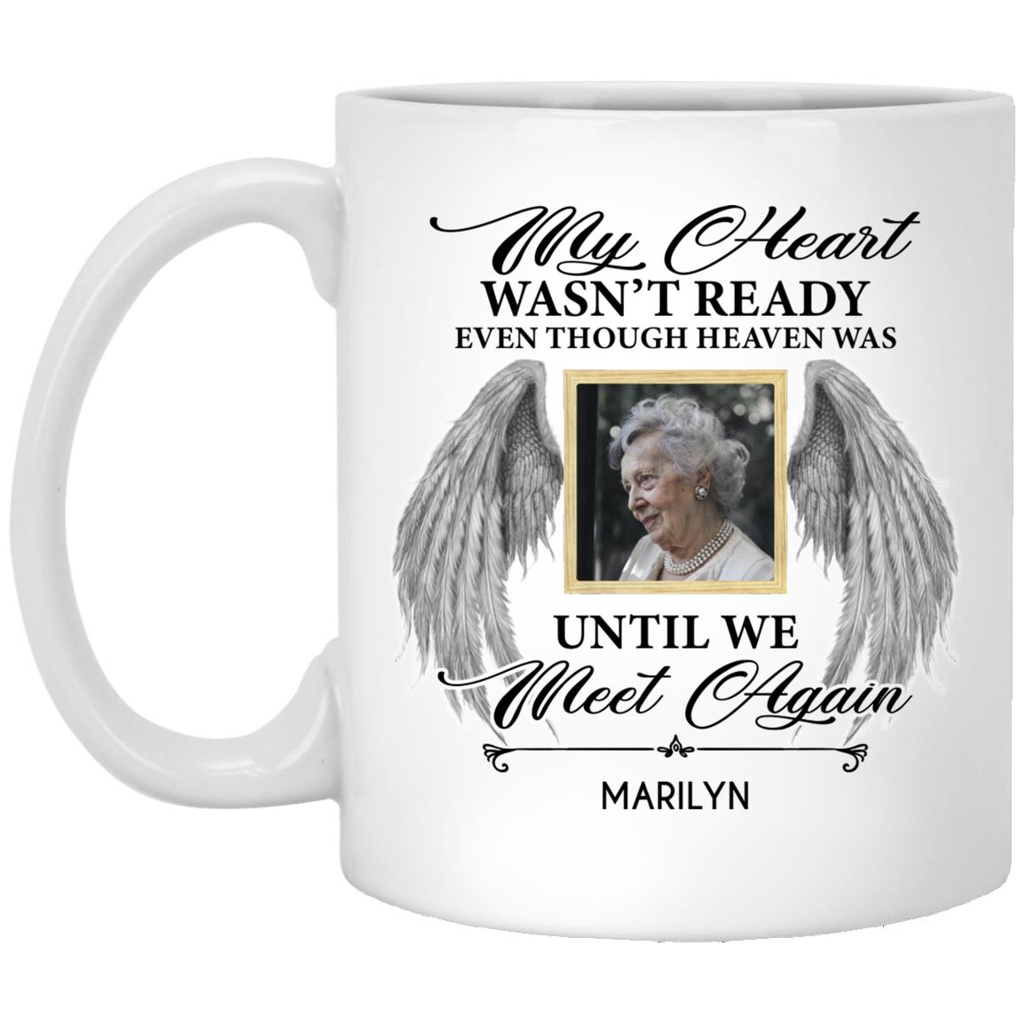Personalized Photo Mug, White, 11 oz. White Mug