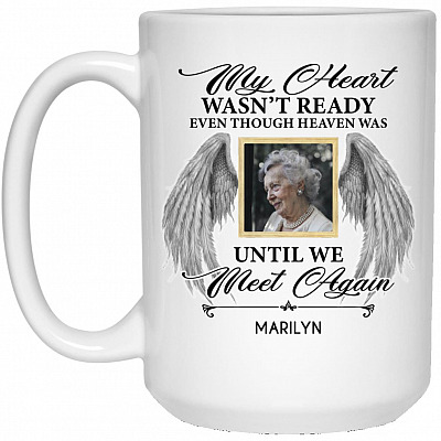 15 oz. White Mug