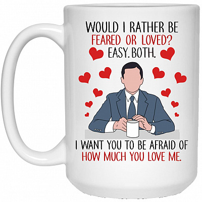 15 oz. White Mug