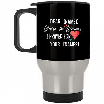 14 oz. Silver Travel Mug