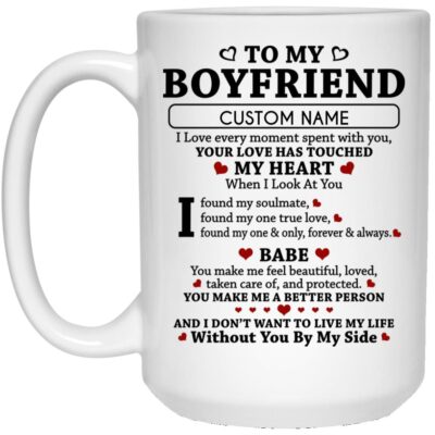 15 oz. White Mug