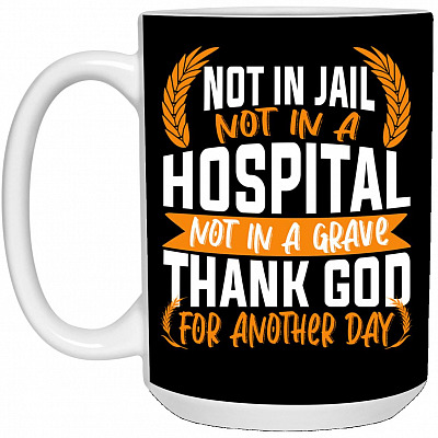 15 oz. White Mug