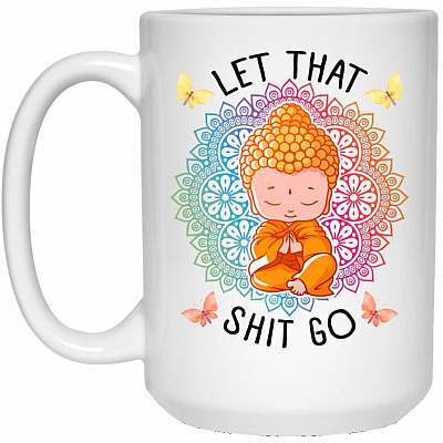 15 oz. White Mug