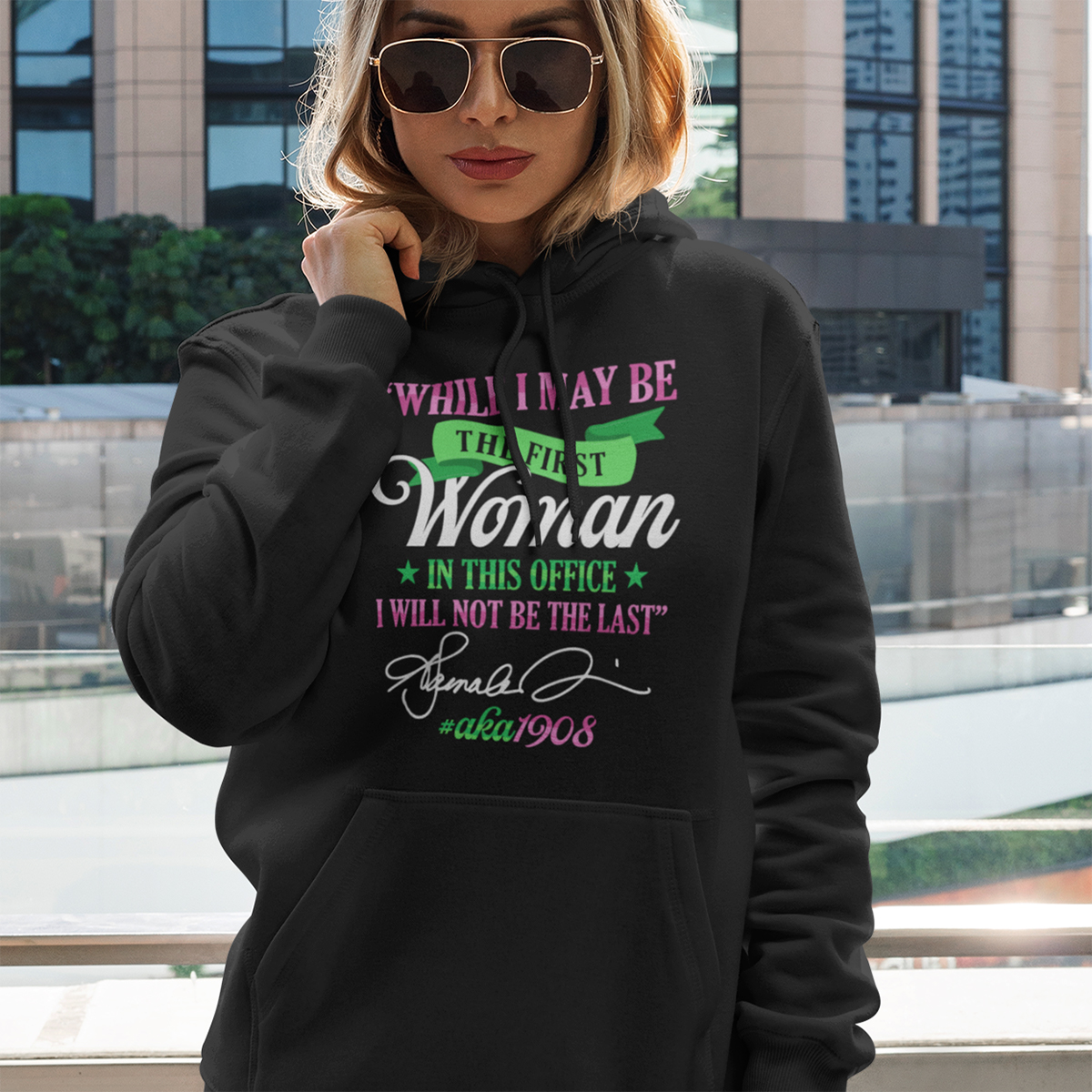 38TR. FIRST FEMALE - HOODIE