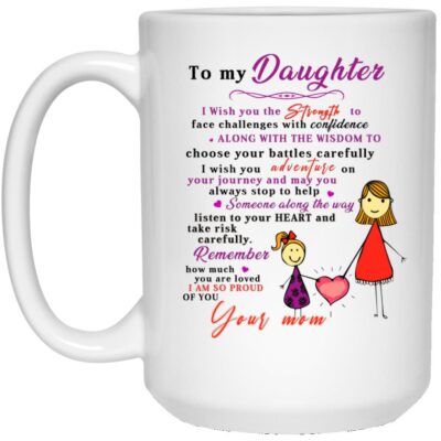 15 oz. White Mug