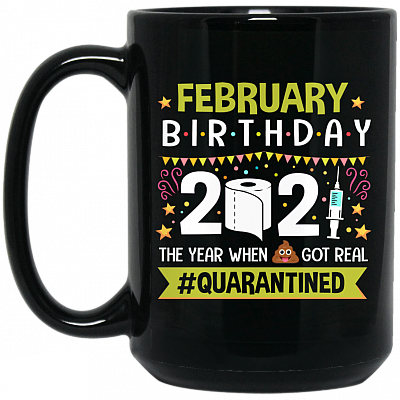 15 oz. Black Mug