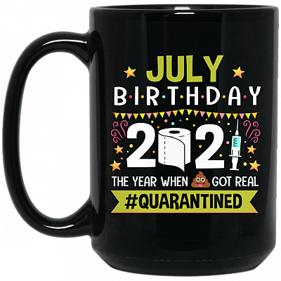 15 oz. Black Mug