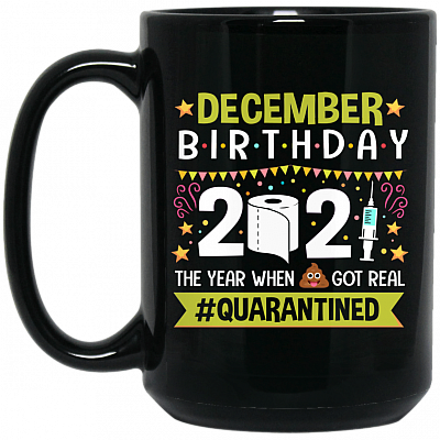 15 oz. Black Mug
