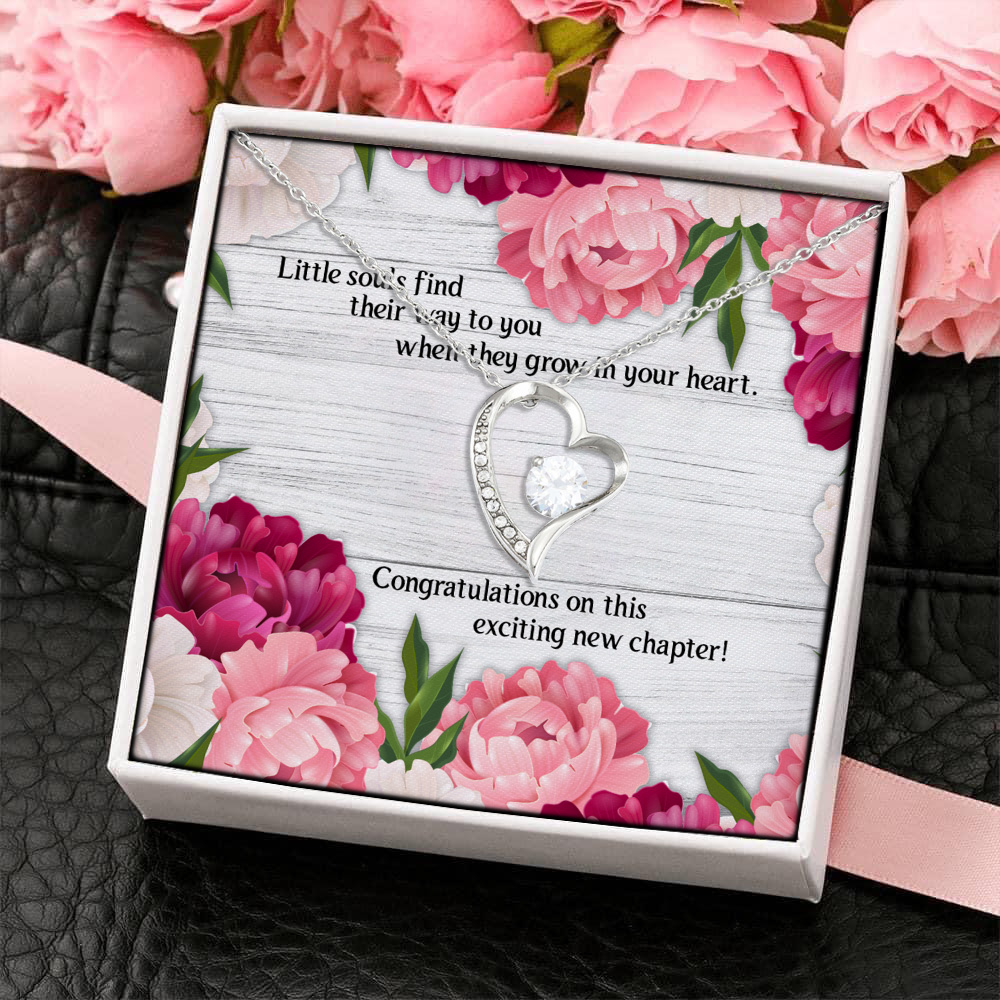6KNG. Little souls(4) Forever Love Necklace (Silver) 4