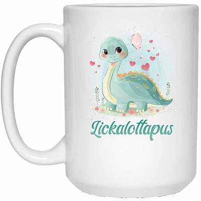 15 oz. White Mug