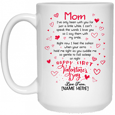 15 oz. White Mug