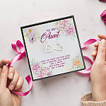 20Th. Aunt Share Love(4) Infinity Heart Necklace (Silver) 5