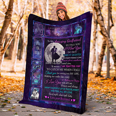 To My Amazing Girlfriend If I Tell You I Need You Do Not Take It Lightly Fleece Blanket - Sherpa Blanket