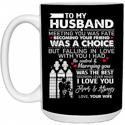 15 oz. White Mug