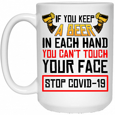 15 oz. White Mug