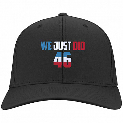 We Just Did 46 Twill Cap, Black, Twill Cap