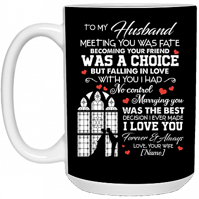 15 oz. White Mug