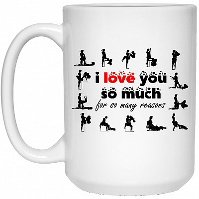 15 oz. White Mug