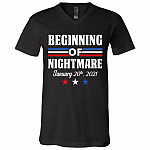 3005 Unisex Jersey SS V-Neck T-Shirt, Black, V-Neck T-Shirt