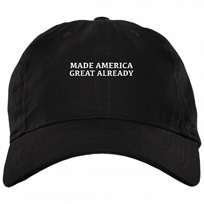 Brushed Twill Dad Cap
