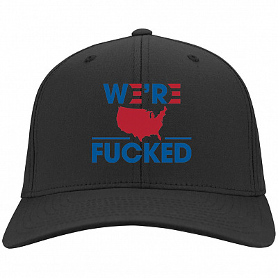 Fucked Hat, Black, Twill Cap