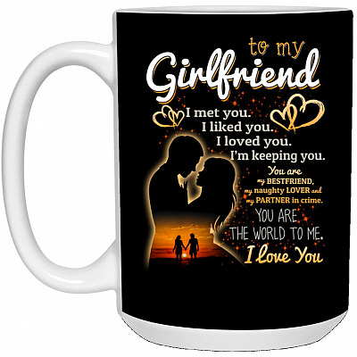 15 oz. White Mug