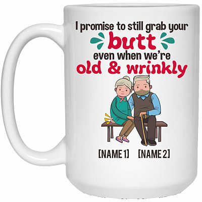 15 oz. White Mug