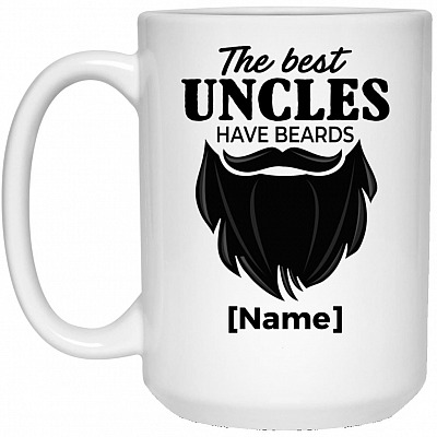 15 oz. White Mug