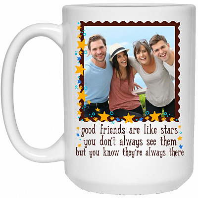15 oz. White Mug