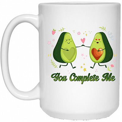 15 oz. White Mug