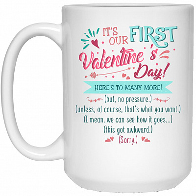 15 oz. White Mug