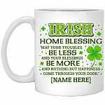 Personalized Irish Mug, White, 11 oz. White Mug