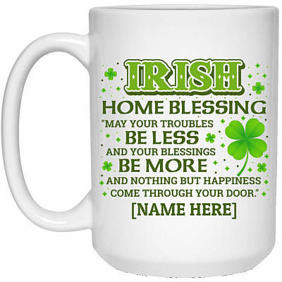 15 oz. White Mug