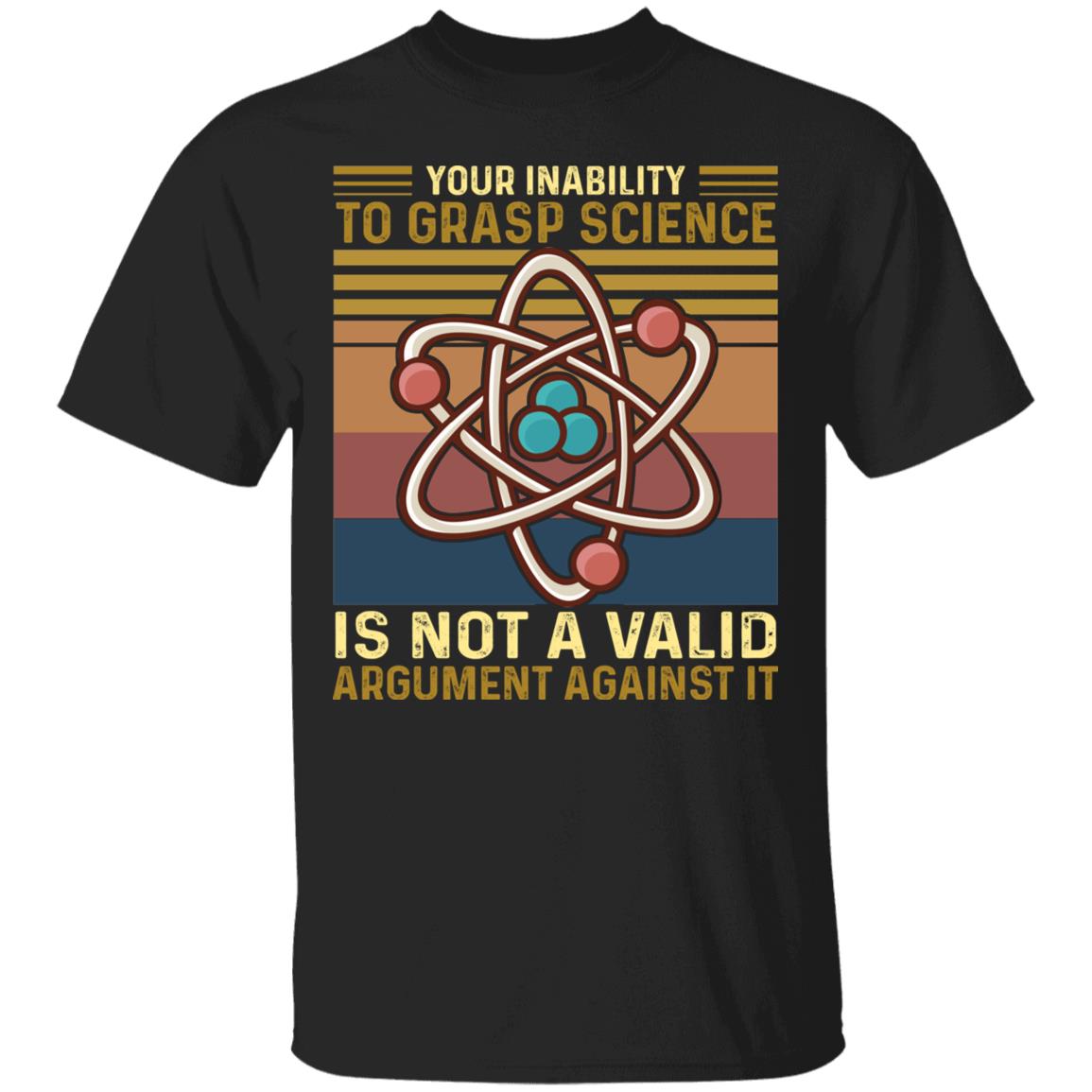 Science Shirt, Black, Unisex T-Shirt