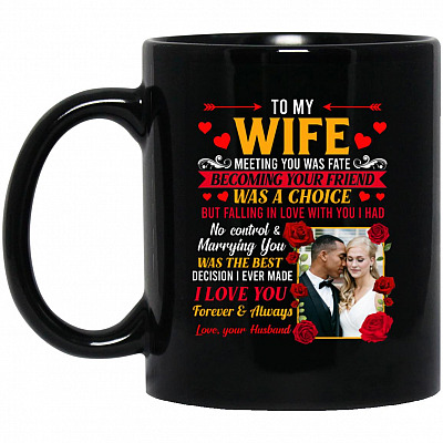 11 oz. Black Mug