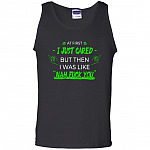 Care Tank, Black, Unisex Tank Top