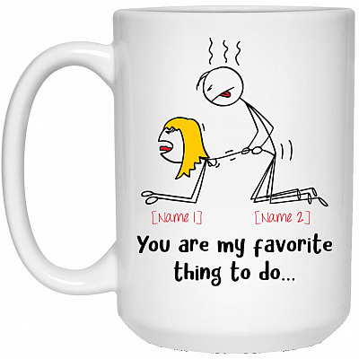 15 oz. White Mug