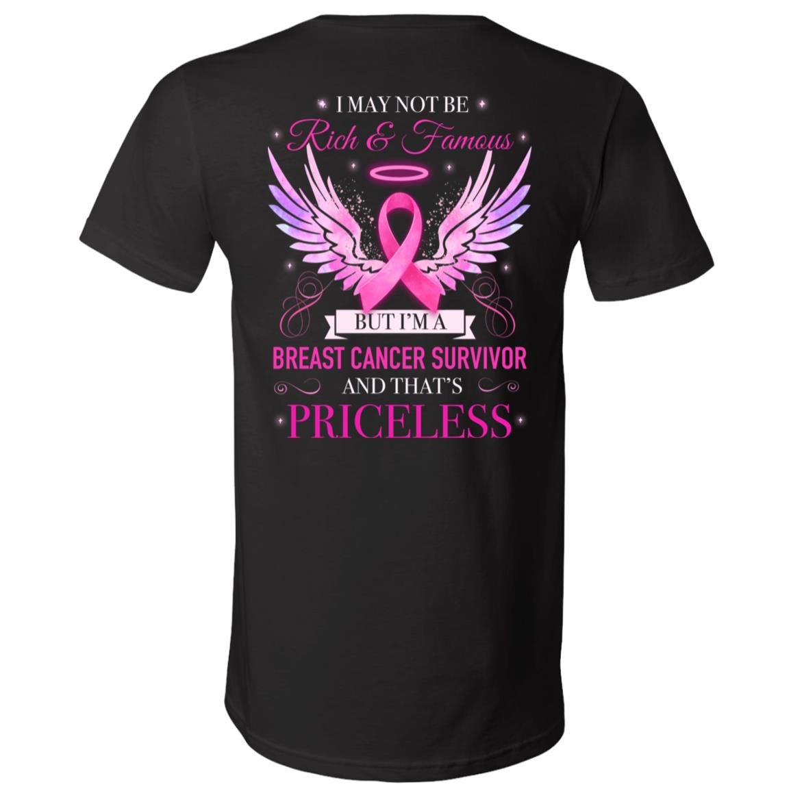 I May Not Be Rich And Famous, Black, V-Neck T-Shirt I May Not Be Rich And Famous, Black, V-Neck T-Shirt