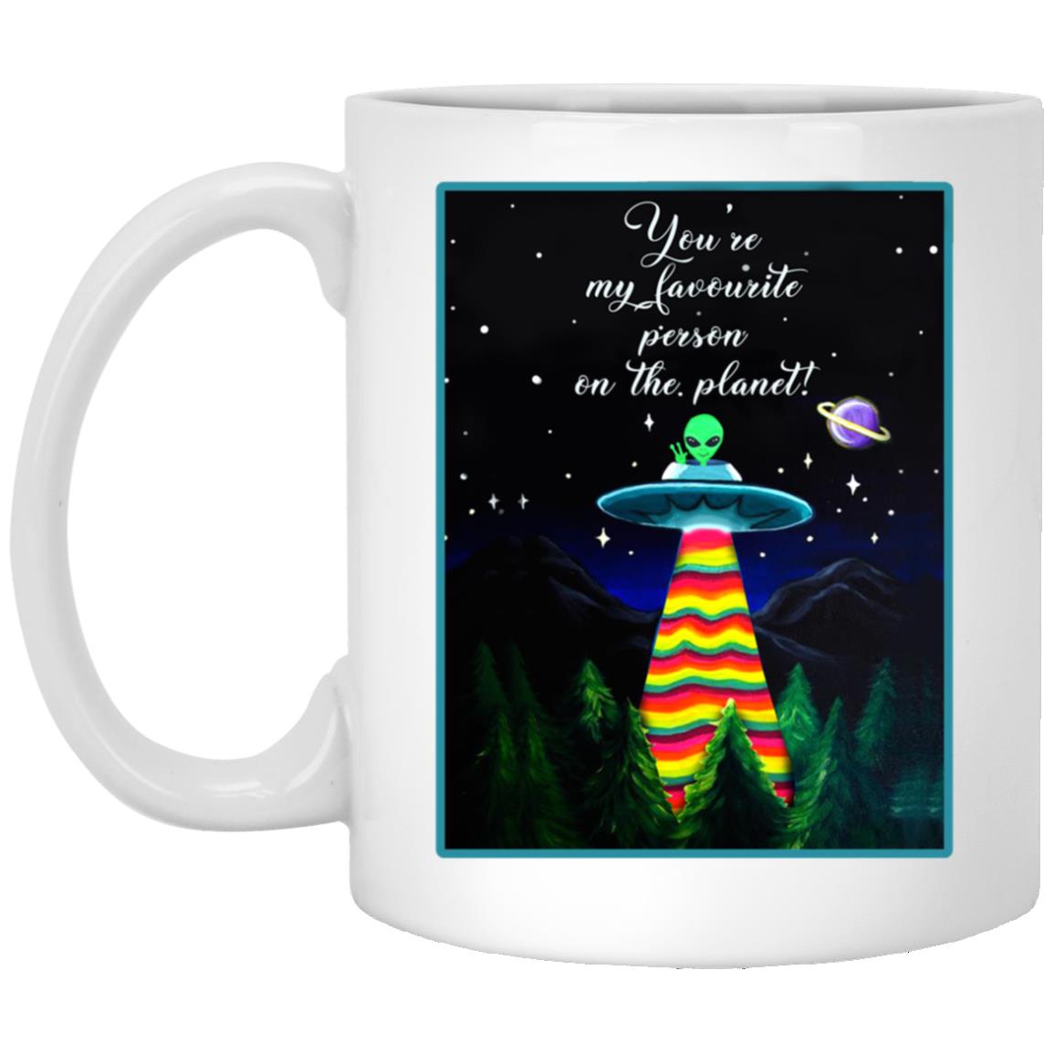 You're My Favorite, White, 11 oz. White Mug