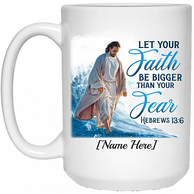 15 oz. White Mug