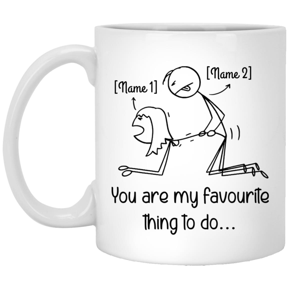 Personalized Mug, White, 11 oz. White Mug