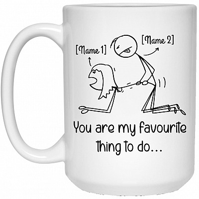 15 oz. White Mug